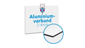 Aluminiumverbund Wunschformate Aluminiumverbundplatte