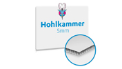 Hohlkammerplatte Standardformate Hohlkammerplatte