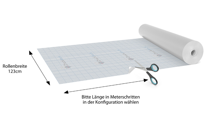 Sichtschutzfolie Meterware bestellen