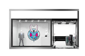 Logos für Schaufenster Beschriftung