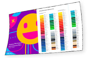 Zubehör und Tools Plot Folien Farbkarte kurzfristig bestellen